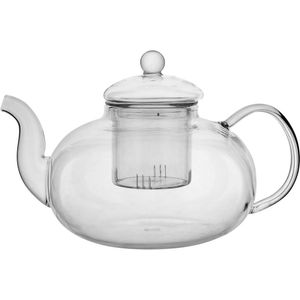 Chaleira 17X15X23 cm 1,2L Borosilicato Transparente Com Infusor Clear