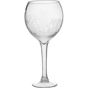 Vaso 40X18X18 cm Vidro Transparente Anverre