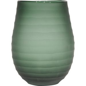 Vaso  Vidro Verde Sanvalero 23x17x17Cm Gs