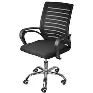 Cadeira de Escritório Giratória OR Design Diretor Blend com Regulagem de Altura, Apoio para os Braços e Sistema Relax