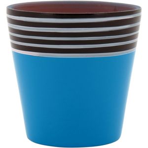 Vaso Azul Poterie Terracota 8X8X8Cm