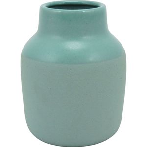 Vaso Cerâmica Azul Brac 19X15X15Cm