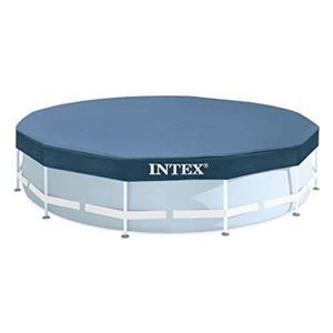 Capa para Piscina de Armação 4.485L Azul Intex -