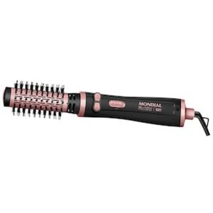 Escova Rotativa Mondial ERB-01 1200 W Bivolt - Preto/Golden Rose