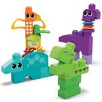 Bloco de Montar Megablocks Jogo Dinossauros Fisher-Price HKN43 - 24 Peças -  Shopping do Sicredi