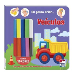 Livro Criando Com Massinha! Veículos