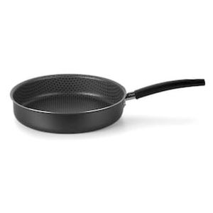 Frigideira Alta Multiflon Gourmet com Antiaderente Ultra 7 Preta - 24 cm