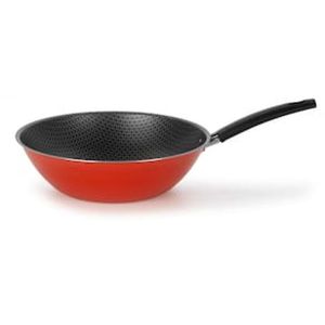 Frigideira Wok Multiflon Daily com Revestimento Ultra 7 Laranja - 28 cm