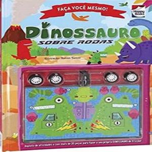 Livro Faca Você Mesmo Dinossauro Sobre Rodas