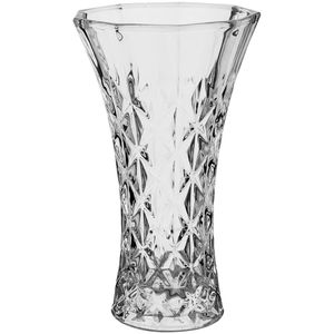 Vaso Vidro Transparente Loretta 25X15X15Cm