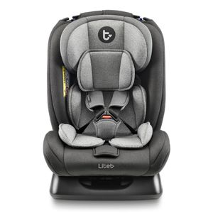 Cadeirinha infantil para carro Litet Mass 0-36kg Preta e Cinza - BB458 BB458