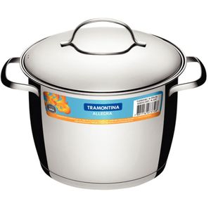 Caldeirão Tramontina Allegra Inox Fundo Triplo 24cm 7,5L