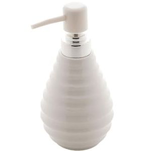 Porta Sabonete Líquido de Cerâmica Wolff 300ml - Branco