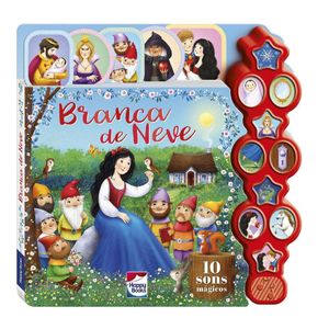 Livro Supersons Clássicos com Abas: Branca de Neve