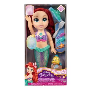 Boneca Princesas Disney Ariel Musical com Luz Som e Acessórios Multikids - BR1934 BR1934