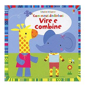 Livro Vire e combine : Com meus dedinhos