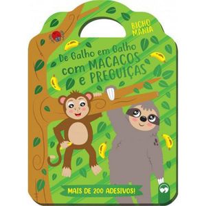 Livro De Galho em Galho com Macacos e Preguiças