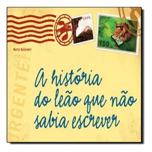 Livro A história do leão que não sabia escrever