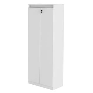 Armário Alto com 2 Portas para Escritório ME4151 TCM Branco