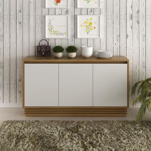 Balcão Buffet BB2610 TCM Natural e Off White