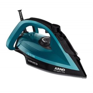 Ferro de Passar a Vapor Arno Ultragliss Plus com Spray e Base Durilium Airglide  Azul