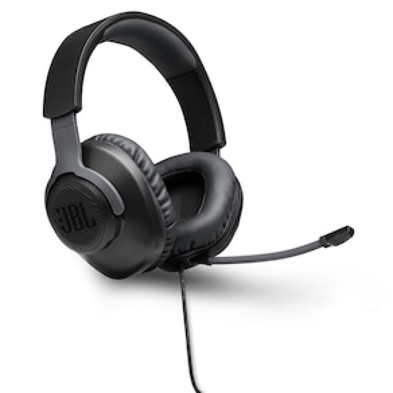 Headset Gamer JBL Quantum 100 para Consoles e PC Black Shopping do