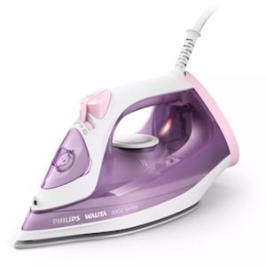 Ferro de Passar a Vapor Philips Walita 3000 Series com Spray e Base Cerâmica - Rosa