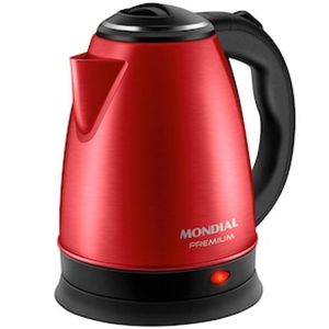 Chaleira Elétrica Mondial CE-06-R 2 Litros 1200W - Vermelha