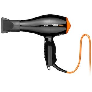 Secador de Cabelos Taiff Titanium Colors com Emissão de Íons Motor AC Profissional Preto/Laranja 2100W