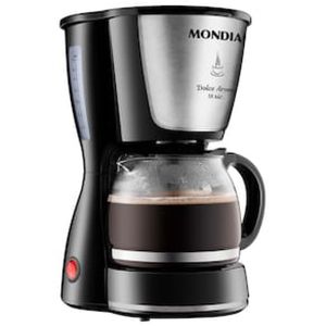 Cafeteira Elétrica Mondial Dolce Arome Inox C-30 18 Xícaras - Preta