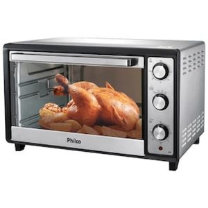 Forno Elétrico Philco PFE60I de 60 Litros com Timer de 120 Minutos  Prata