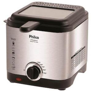 Fritadeira com Óleo Philco Deep Fry 1,8L - Inox