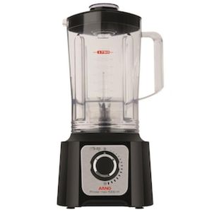 Liquidificador Arno Power Max LN55 com 6 Lâminas, Jarra de 3,1L e 15 Velocidades 1000W - Preto