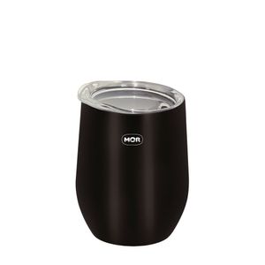 Copo Termico Inox Preto 360ml Mor