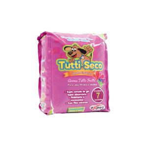 Tapete Higiênico Tutti Seco 7 unidades 80x60cm Blue - 204 204