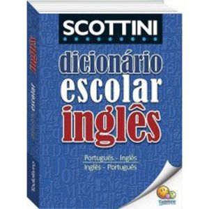 Scottini Dicionário Escolar - Inglês