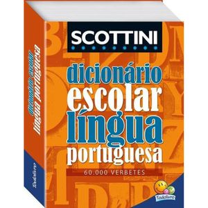 Scottini Dicionário Escolar - Língua Portuguesa