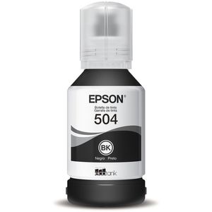 Refil De Tinta Epson T504120 Preto