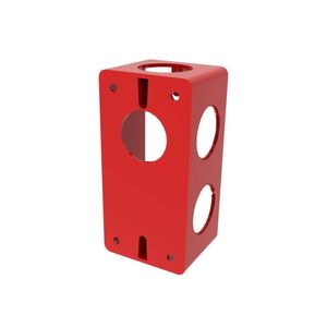 Caixa Luz 1" Condulete Vermelho Vitralux