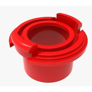 Adaptador 3/4" Condulete Vermelho Vitralux