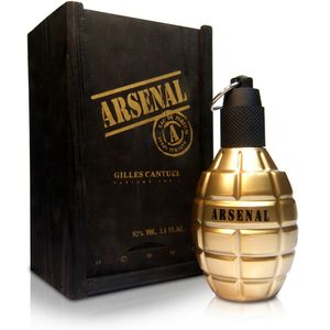 Arsenal Gold Masculino de Guilles Cantuel Eau de Parfum