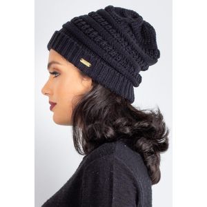 Gorro feminino de malha tricô 60018