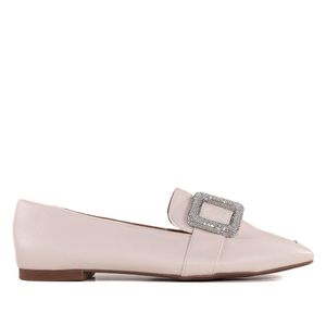 Sapatilha Loafer Feminino Zariff 1166613 Off White