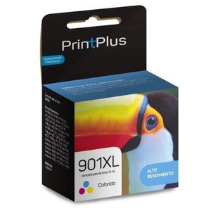 Cartucho de Tinta Renew Compativel 901XL Color CC656A Print Plus