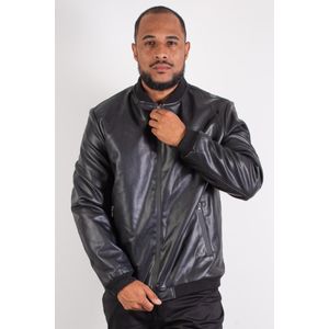 Jaqueta masculina corino material sintético 901430