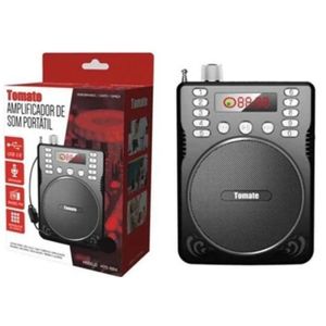 Amplificador de Voz Megafone com Microfone e Rádio FM para Professores