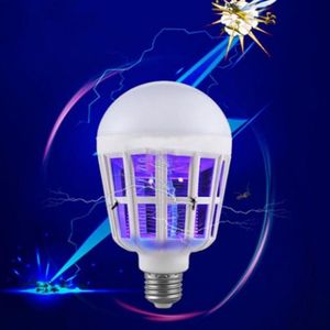Lâmpada LED 12W com Luz Mata Inseto Mosquito Pernilongo Led Bivolt