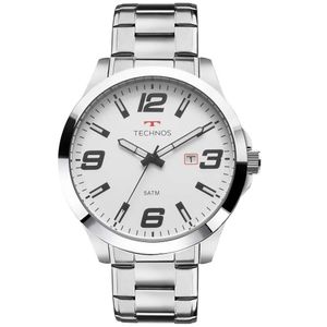 Relógio Masculino Technos Racer Prata 2115MOLS/1B