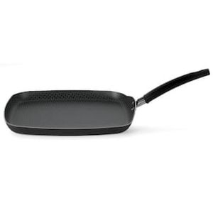 Bistequeira Lisa Multiflon Gourmet Antiaderente - Preto