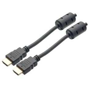 Cabo HDMI V.2.0 4K 3D Ultra HD 6mm Preto - 1.8 Mts